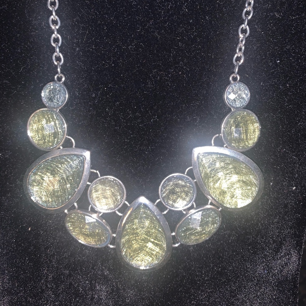 Women’s Green Crystal Necklace